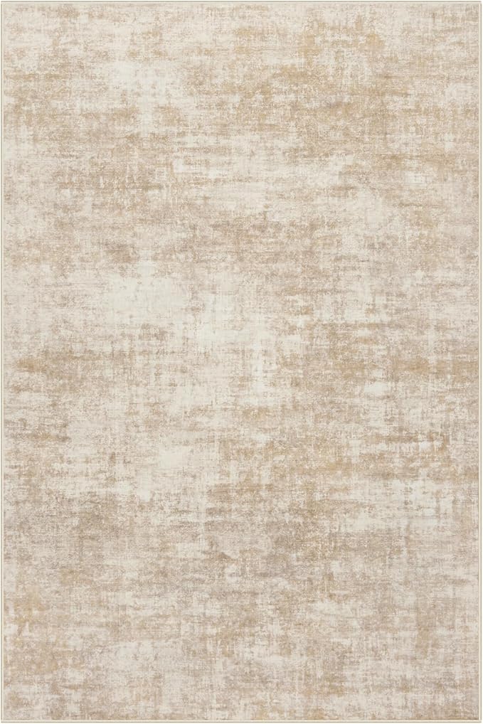 10x14 Area Rugs Washable Rug: Modern Abstract Living Room Rug Soft Anti-Skid - Image 2