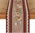 Artoid Mode 210 GSM Fall Table Runner 13x36 Inch Home Party Decor | Brown by ArtoidMode