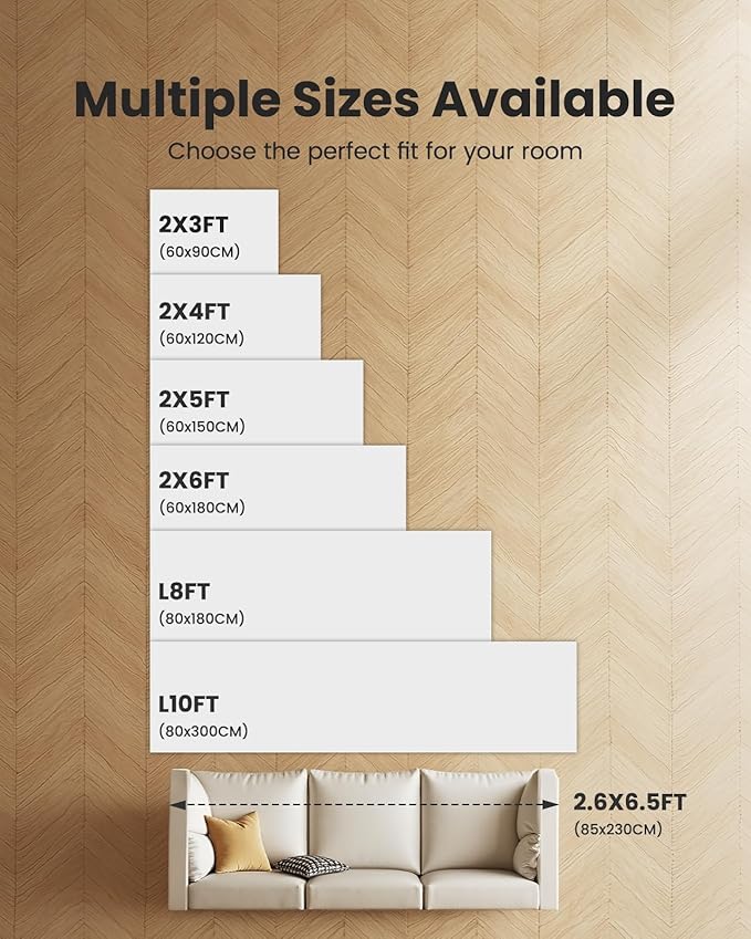 Runner Rugs for Hallway 2'6"x10', Modern Abstract Machine Washable Runners for - Image 3