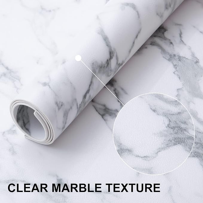 Faux Leather Heat Resistant Placemats 6 Packs, Waterproof Wipeable Dining PU - Image 6