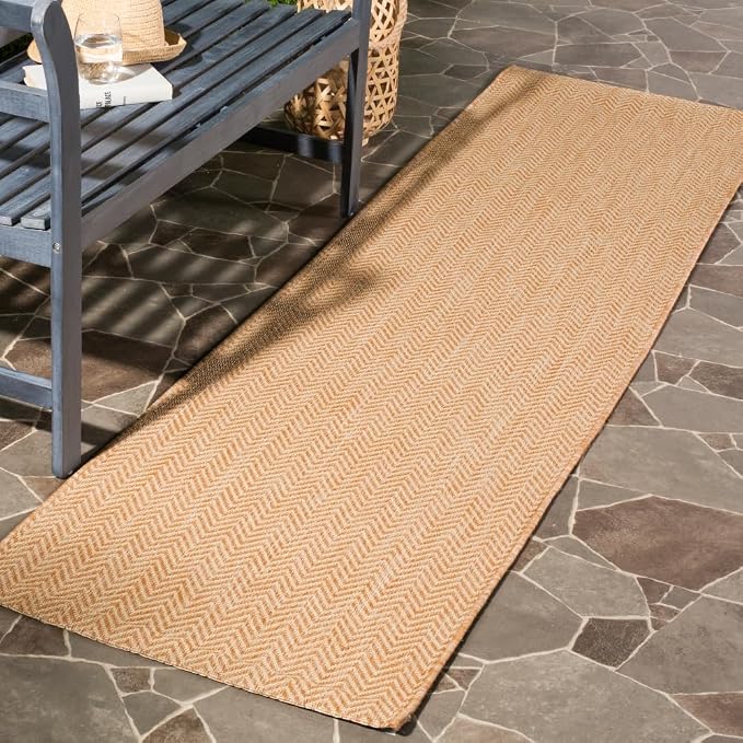 SAFAVIEH Outdoor Runner Rug 2'3"x22' by Unknown