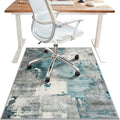36"x48" Office Chair Mat for Hardwood Tile Floor, Under Desk Carpet Protector by BESBLEE
