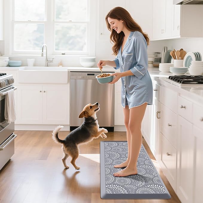Mattitude 4/5 Inch Kitchen Mat, 20x42in Heavy Duty Ergonomic Comfort Foam - Image 5