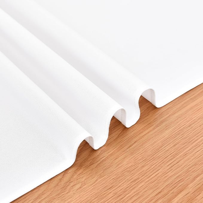 Faux Linen Table Runner Water Resistant 13 x 48 in, Coffee Table Runner - Image 6