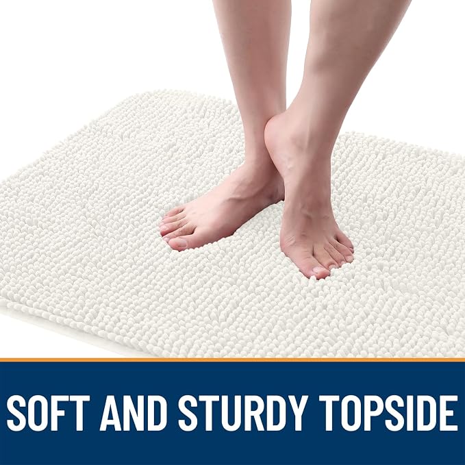 OLANLY Dog Door Mat for Muddy Paws 70x46, Absorbs Moisture and Dirt, Absorbent - Image 4