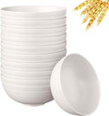 Quatish 10 PCS Unbreakable Cereal Bowls, Dishwasher & Microwave Safe Wheat by Quatish