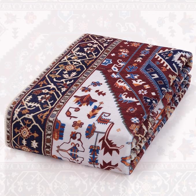 SERISSA Boho Rugs for Entryway, 2x3 Washable Non-Slip Rug Small Area Rug - Image 7