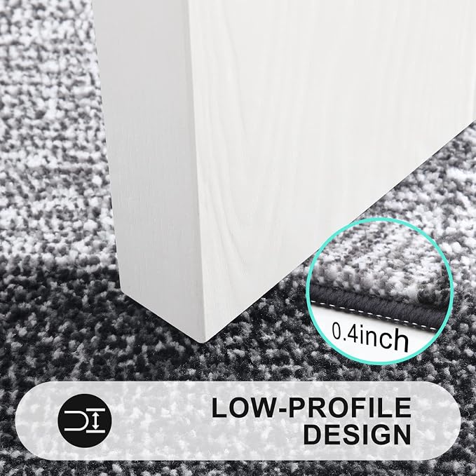 Kitinjoy Indoor Outdoor Door Mat, 59x20 Non-Slip Absorbent Dirt Trapper - Image 4