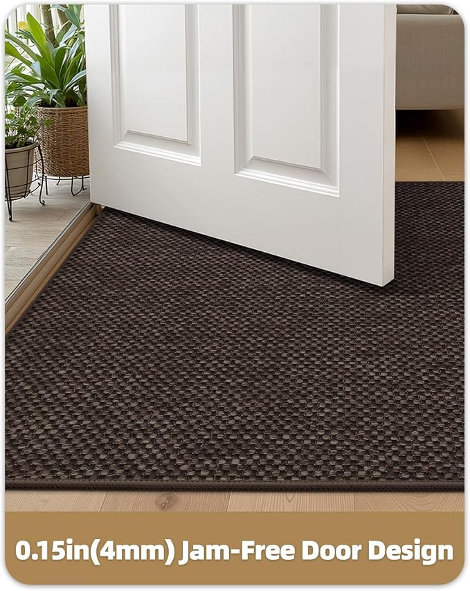 Color&Geometry Ultra-Thin Indoor Door Mat, Washable Doormat - Image 4