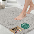 GORILLA GRIP Bath Rug Mat 42x24, Soft Absorbent Chenille, Quick Dry Microfiber by Unknown