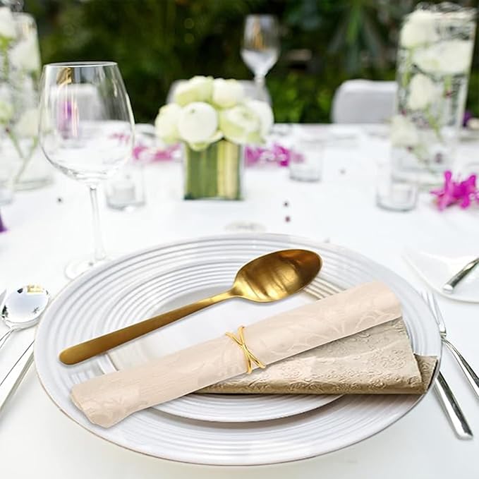 Gold Napkin Rings - Image 4