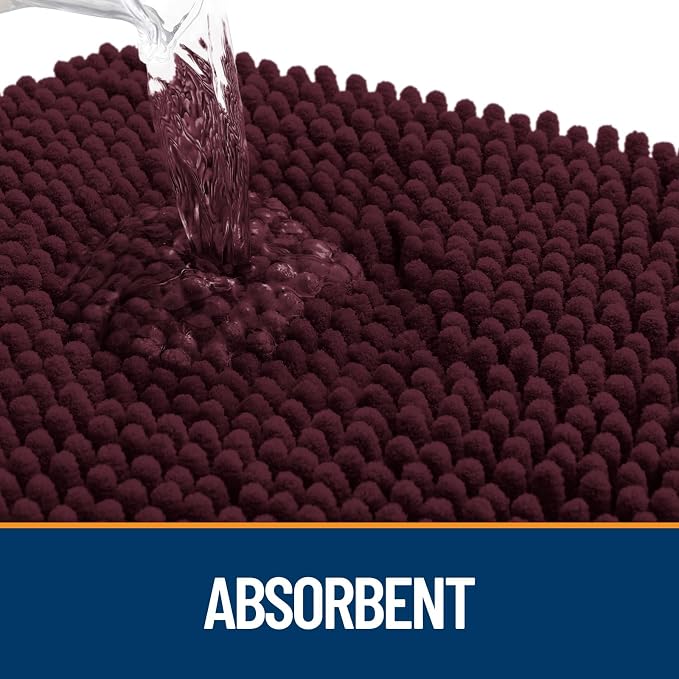 OLANLY Dog Door Mat for Muddy Paws 59x24, Absorbs Moisture and Dirt, Absorbent - Image 3
