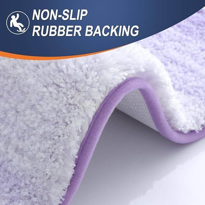 OLANLY Bathroom Runner Rugs Mat 70x24, Extra Soft Absorbent Microfiber Bath Rug - Image 5