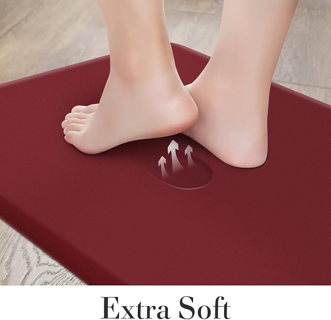 HappyTrends Kitchen Mat Cushioned Comfort Anti-Fatigue Floor Mat, Waterproof - Image 3