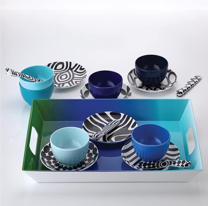French Bull Melamine Mini Bowls, 6-Piece Set, Small Serving Bowl – Snack - Image 5