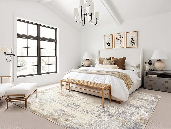 UERMEI 10x12 Area Rug Living Room Rugs - Image 6