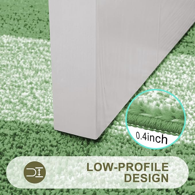 Kitinjoy Indoor Outdoor Door Mat, 71x47 Non-Slip Absorbent Dirt Trapper - Image 4