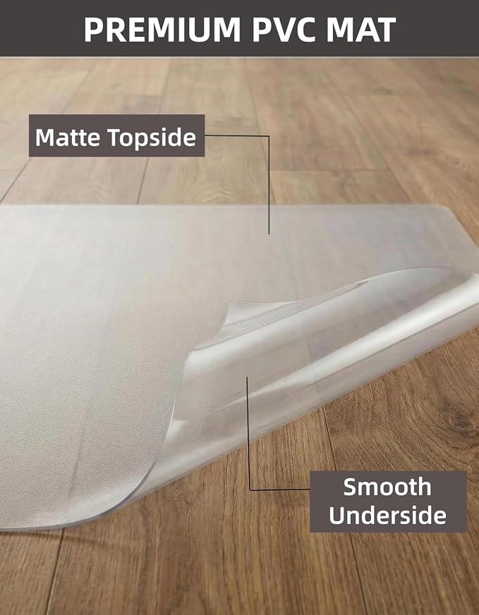 Clear Runner Mat for Hallway, Non-Slip Runner Rug for Entryway, Area Rug for - Image 2