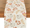 Artoid Mode 210 GSM Fall Table Runner 13x72 Inch Home Party Decor | Orange by ArtoidMode