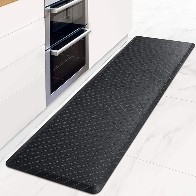 HappyTrends Kitchen Mat Cushioned Anti-Fatigue Floor Mat, Thick Waterproof by HappyTrends