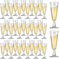 SUREHOME Plastic Champagne Flutes 40 Pack Disposable Champagne Glasses 5oz by SUREHOME