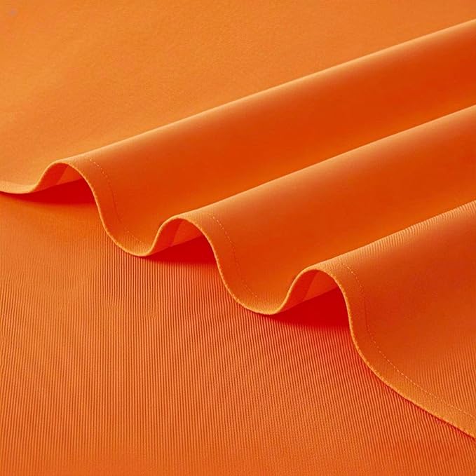 FOLINS&HOME Orange Waterproof Decorative Table Runner 48 Inches Long | 210GSM - Image 5