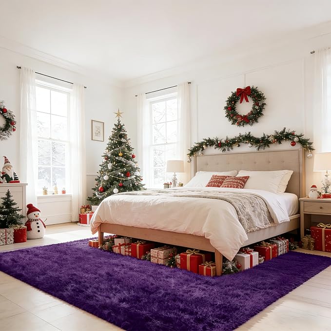 10X14 Large Area Rugs for Living Room Bedroom, Big Shag Rug for Bedroom Dorm - Image 3