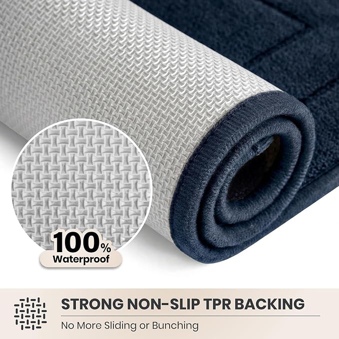 PURRUGS Dirt Trapping Door Mat 24" x 35.5", Non-Slip/Skid Machine Washable - Image 5