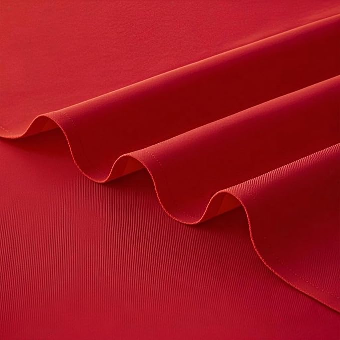 FOLINS&HOME Red Waterproof Decorative Table Runner 72 Inches Long | 210GSM - Image 5