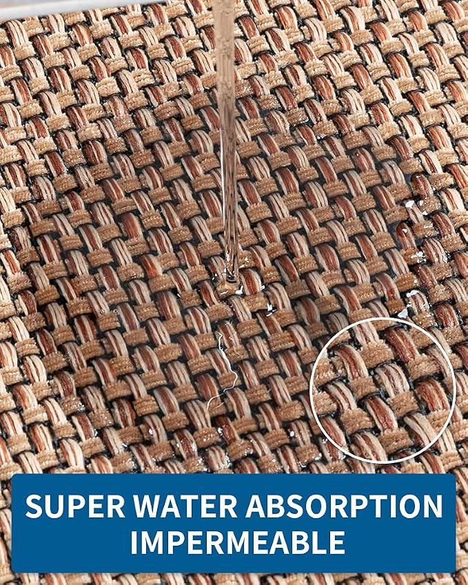 MontVoo Kitchen Rugs and Mats, Washable Non-Skid Kitchen Mats - Image 4