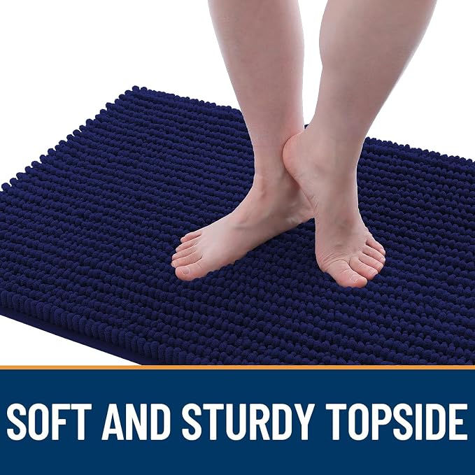 OLANLY Dog Door Mat for Muddy Paws 44x32, Ultra Absorbent Chenille Mud Doormat - Image 3
