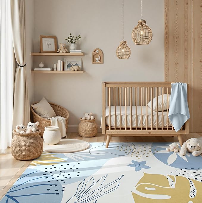 Lahome Boho Machine Washable 6x9 Area Rug - Image 7