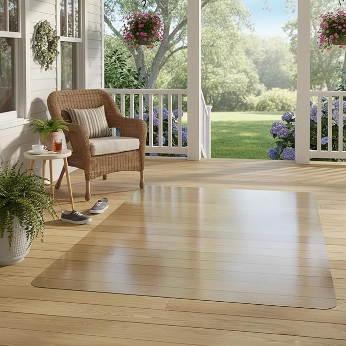 Clear Runner Mat for Hallway, Non-Slip Runner Rug for Entryway, Area Rug for - Image 7