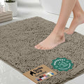 GORILLA GRIP Bath Rug Mat 60x24, Thick Soft Absorbent Chenille, Quick Dry by Unknown