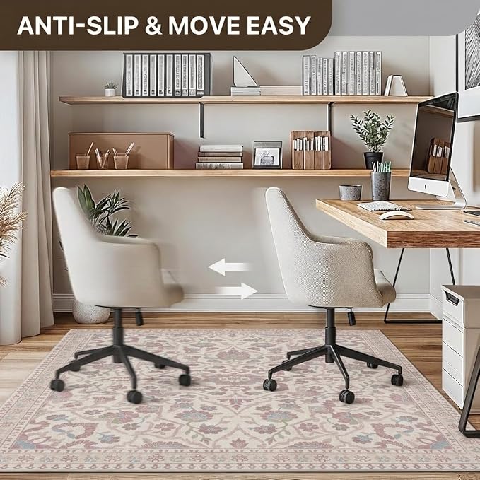 36"x48" Office Chair Mat for Hardwood Tile Floor, Under Desk Carpet Protector - Image 4
