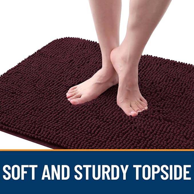OLANLY Dog Door Mat for Muddy Paws 44x32, Absorbs Moisture and Dirt, Absorbent - Image 4