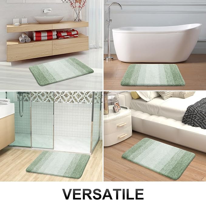 OLANLY Bathroom Rugs Mat 36x24, Extra Soft Absorbent Microfiber Bath Rugs - Image 6