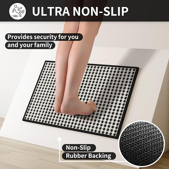 YDKGL Large Kitchen Runner Rugs Long Kitchen Mat Non Slip Washable, Super - Image 3