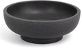 Decorative Resin Bowl, Large Fruit Bowl, Artificial Stone Black | Perfect by YMXYJM