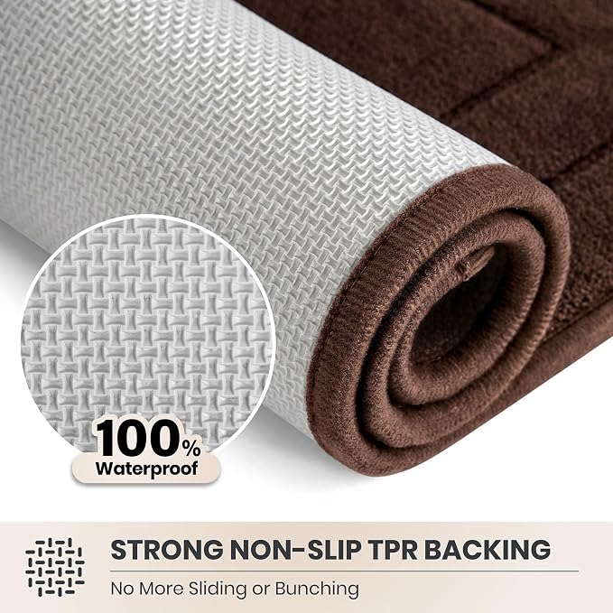 PURRUGS Dirt Trapping Door Mat 24" x 35.5", Non-Slip/Skid Machine Washable - Image 5