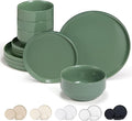 Ceramic Dinnerware Set, 12-Piece Service by VaseVessel