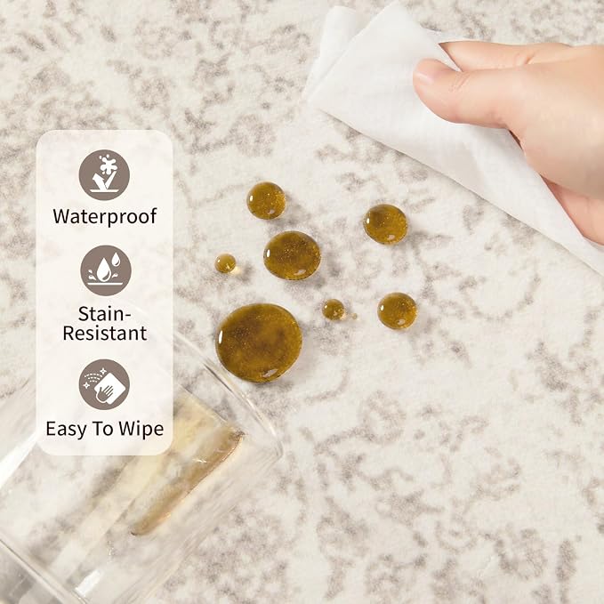 Rugxara Washable Area Rug for Living Room, Bedroom Kitchen - Image 8