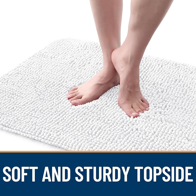 OLANLY Dog Door Mat for Muddy Paws 30x17, Absorbs Moisture and Dirt, Absorbent - Image 4