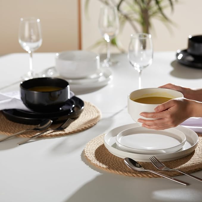 Ceramic Dinnerware Set, 12-Piece Service - Image 2