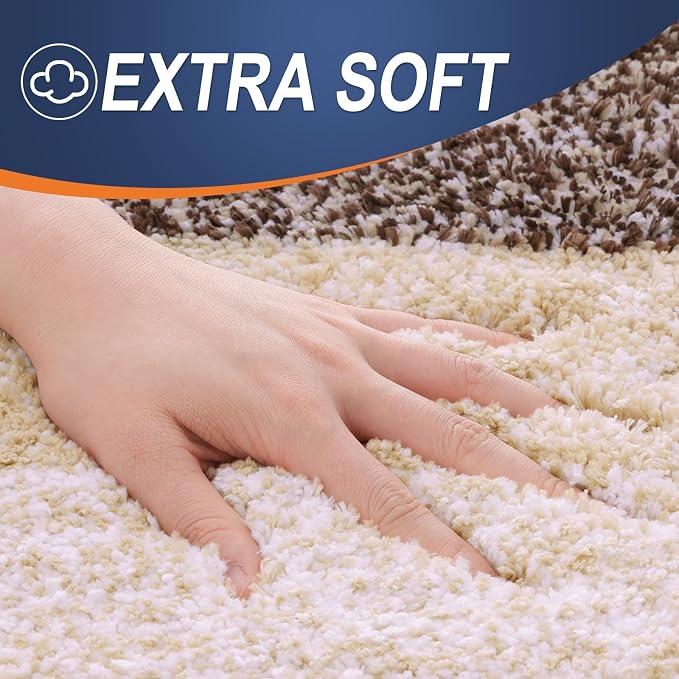 OLANLY Bathroom Runner Rugs Mat 47x17, Extra Soft Absorbent Microfiber Bath Rugs - Image 2