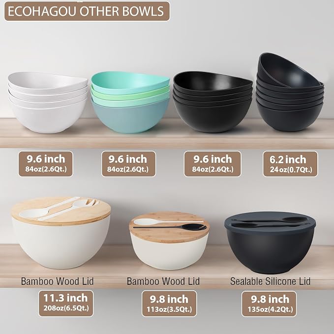 11.3" Extra Large Salad Bowl - Image 8