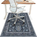 48"x60" Office Chair Mat for Hardwood Tile Floor, Under Desk Carpet Protector by BESBLEE