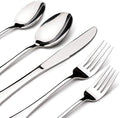 Silverware Set for 12 with Serving Utensil, Stainless Steel Flatware Cutlery | by ACNUSIK