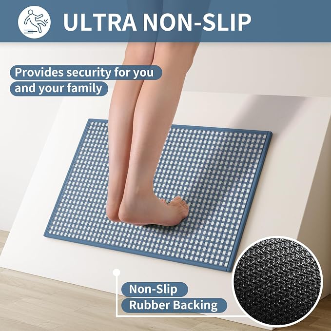 YDKGL Kitchen Runner Rugs Non Slip Washable, Super Absorbent Soft Chenille - Image 5