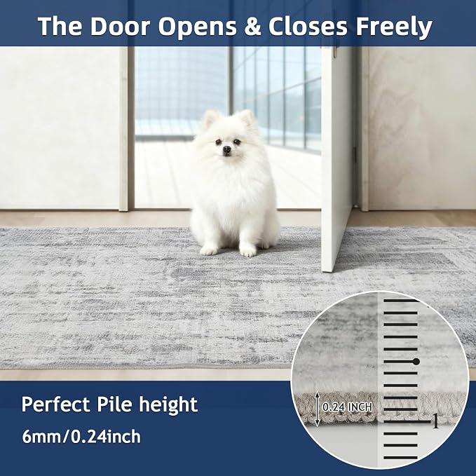 3x8 Runner Rug Non Slip Washable Rugs - Image 5